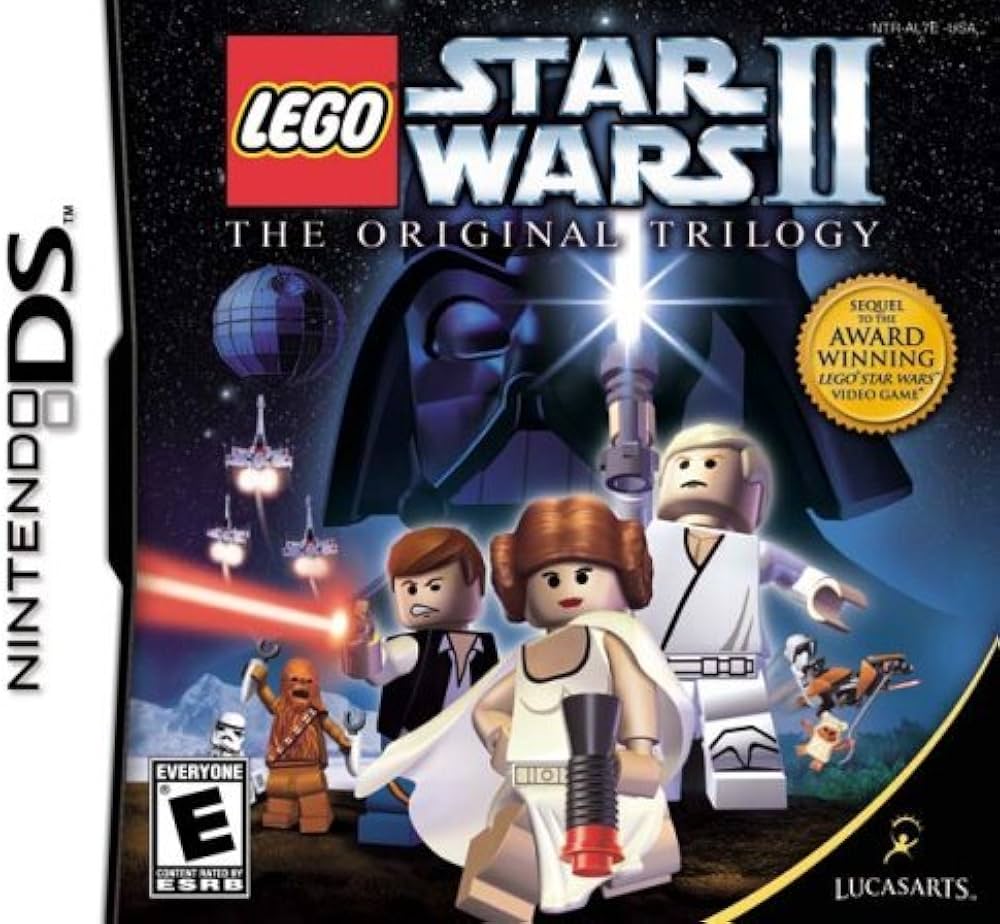 lego star wars 2 ds game cover